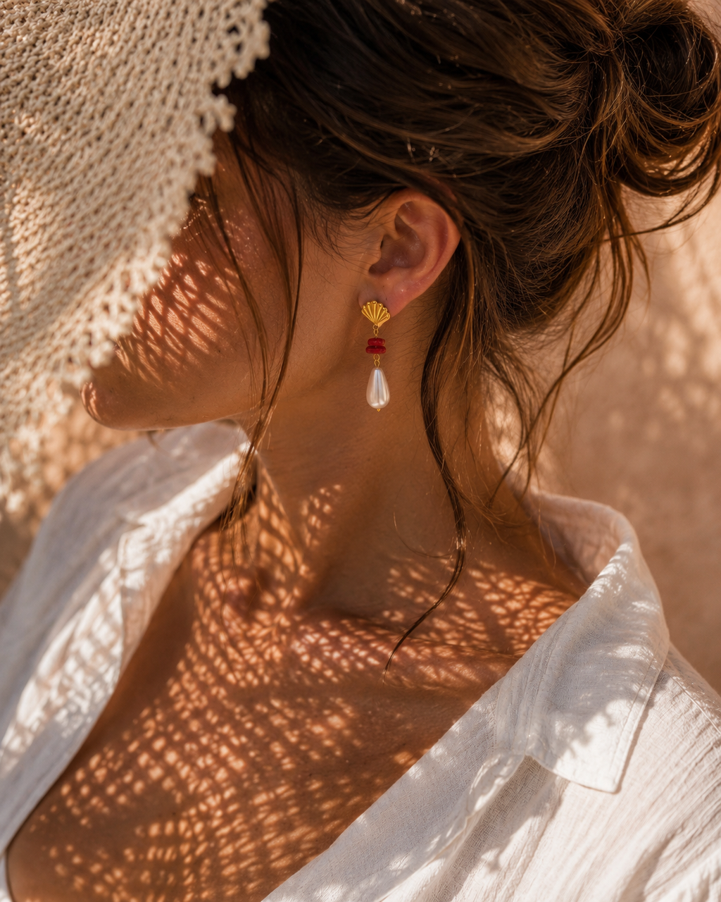 Boucles d’oreilles à Rossa
