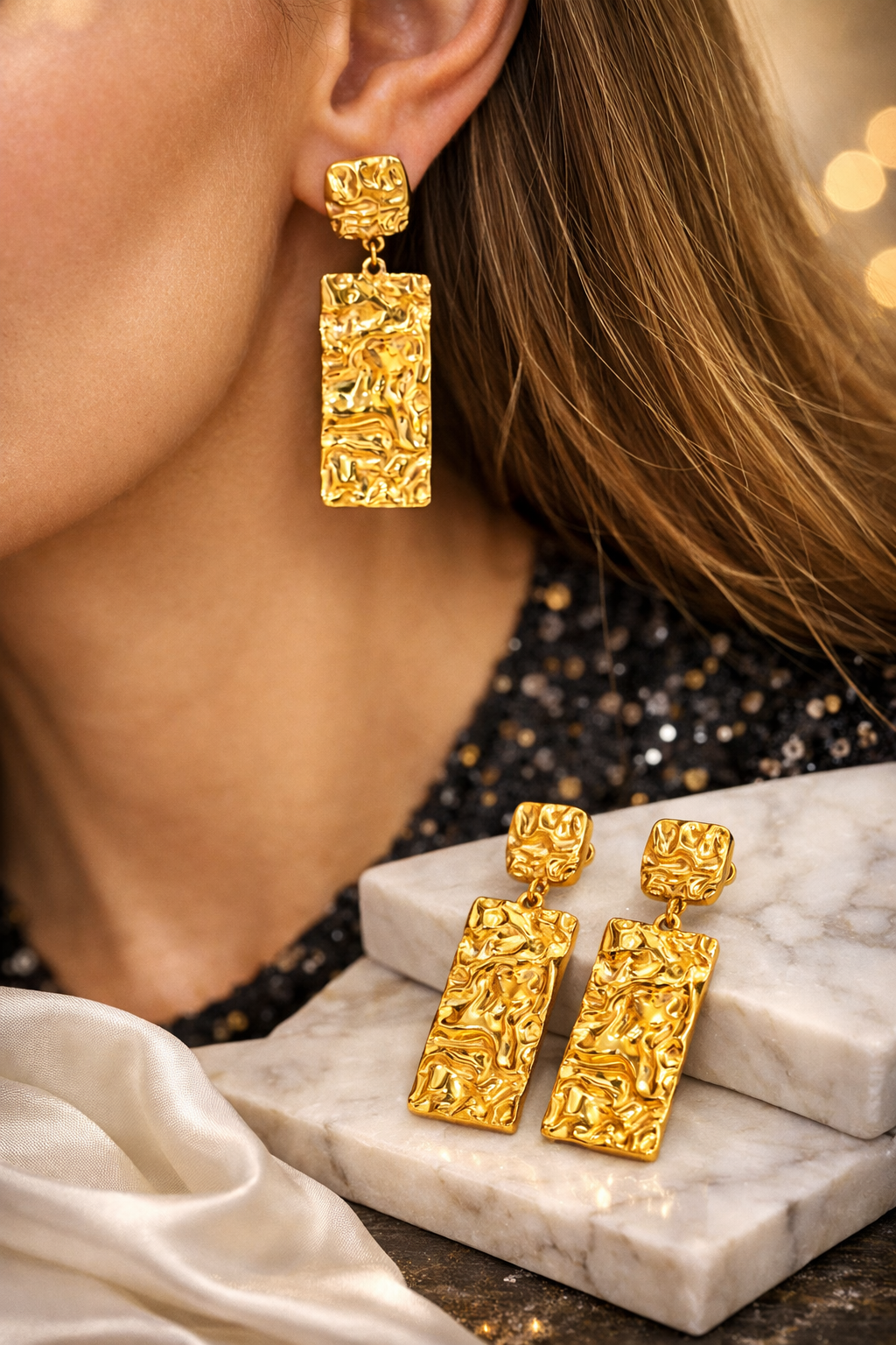 Boucles d'oreilles Elya