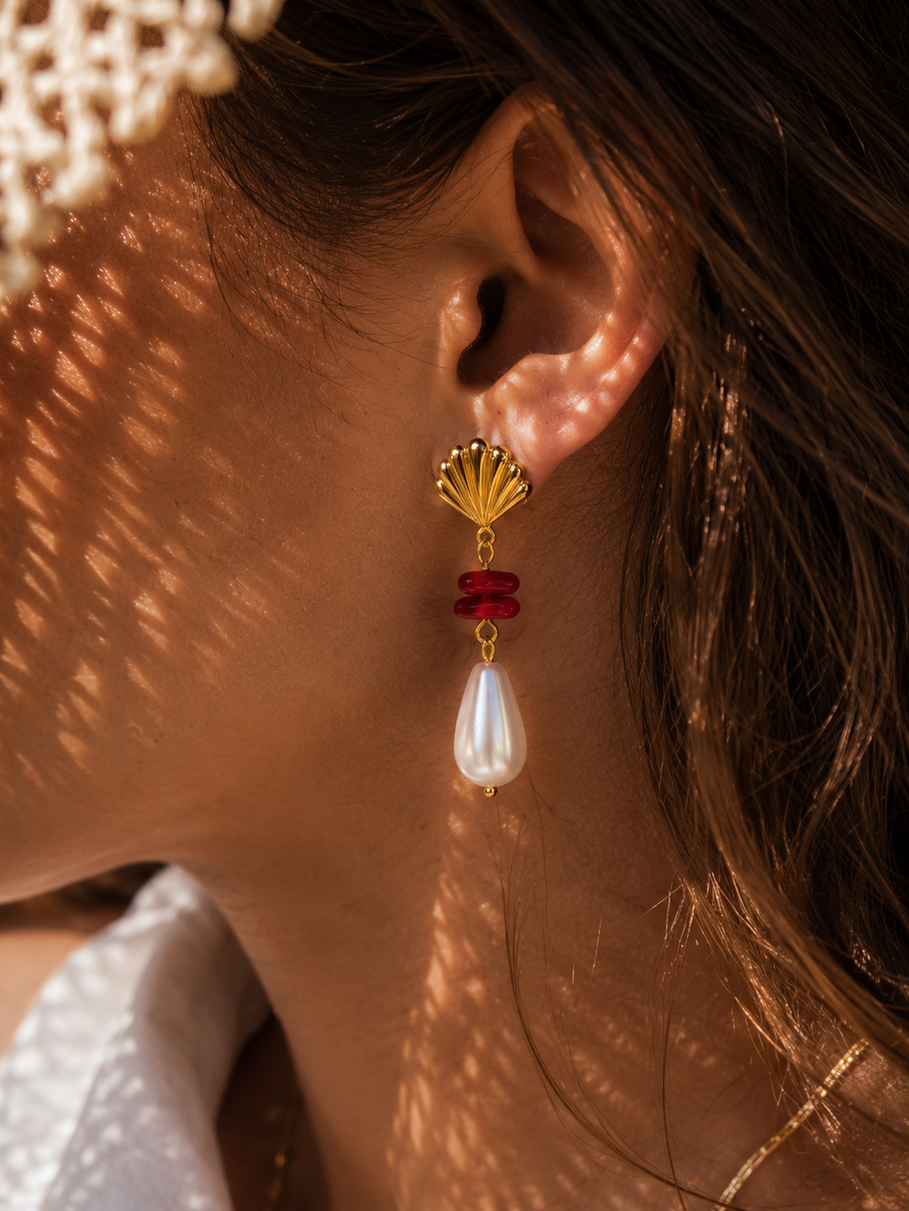 Boucles d’oreilles à Rossa