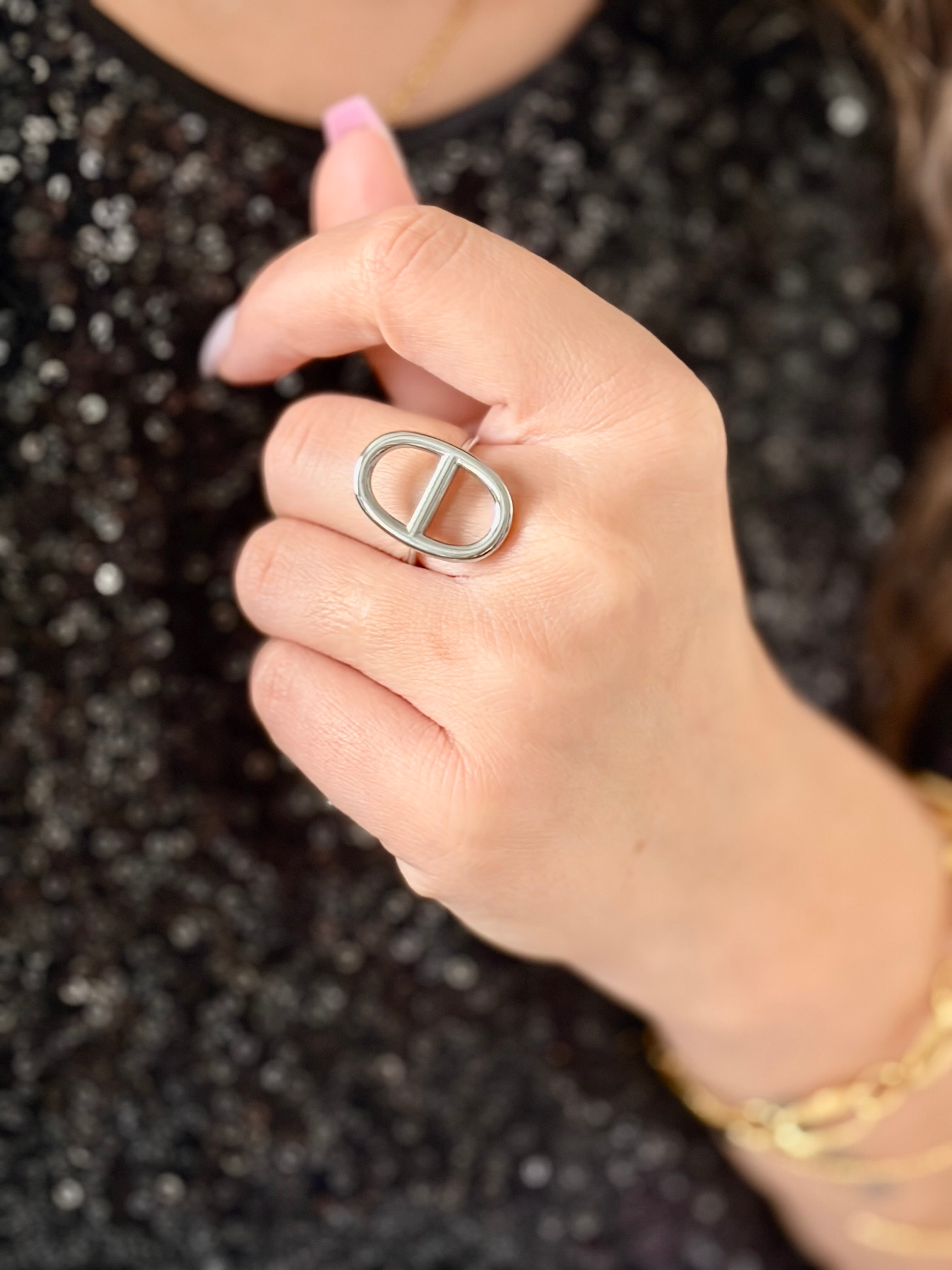 Bague grain de café