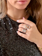 Bague grain de café