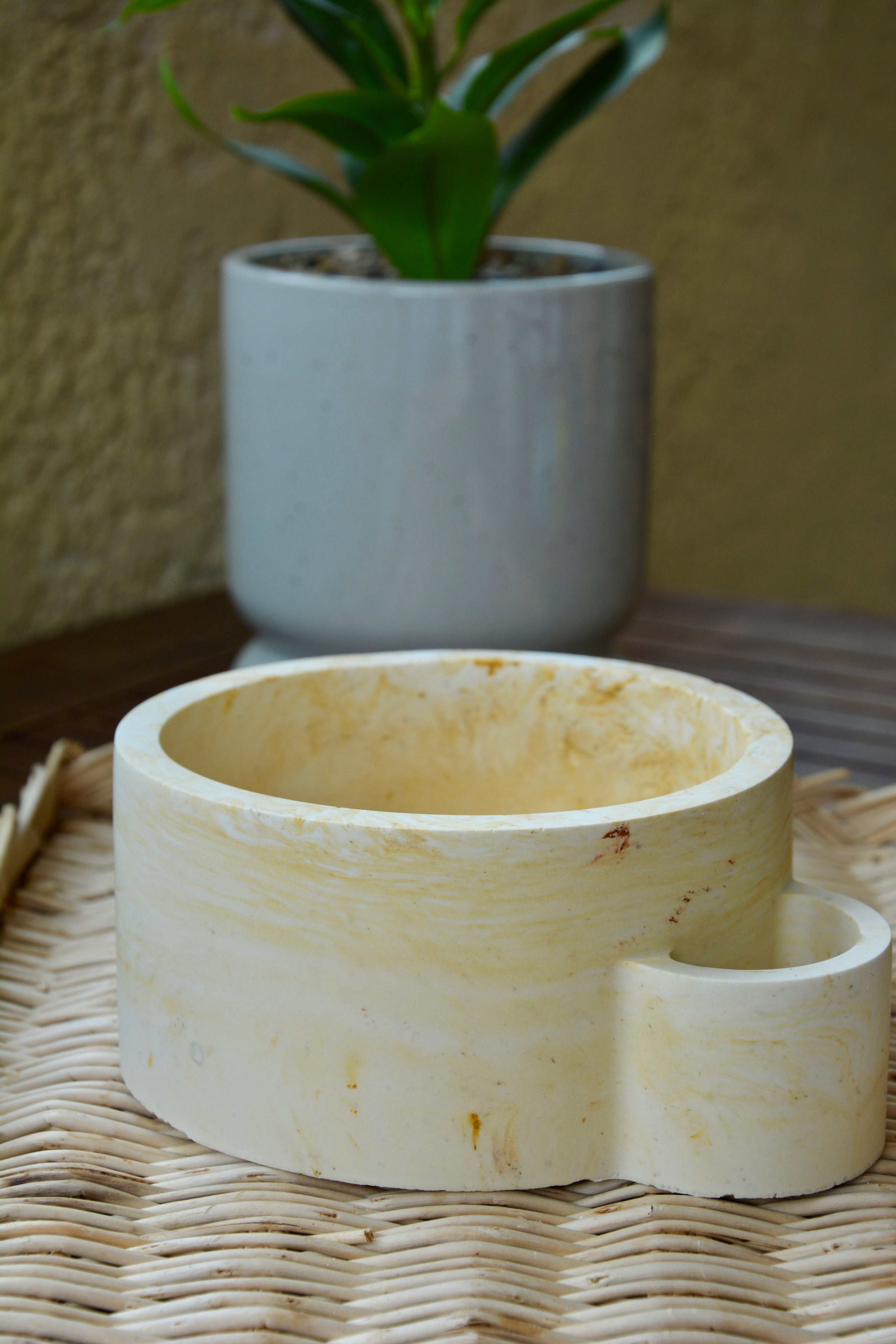 Pot en Jesmonite