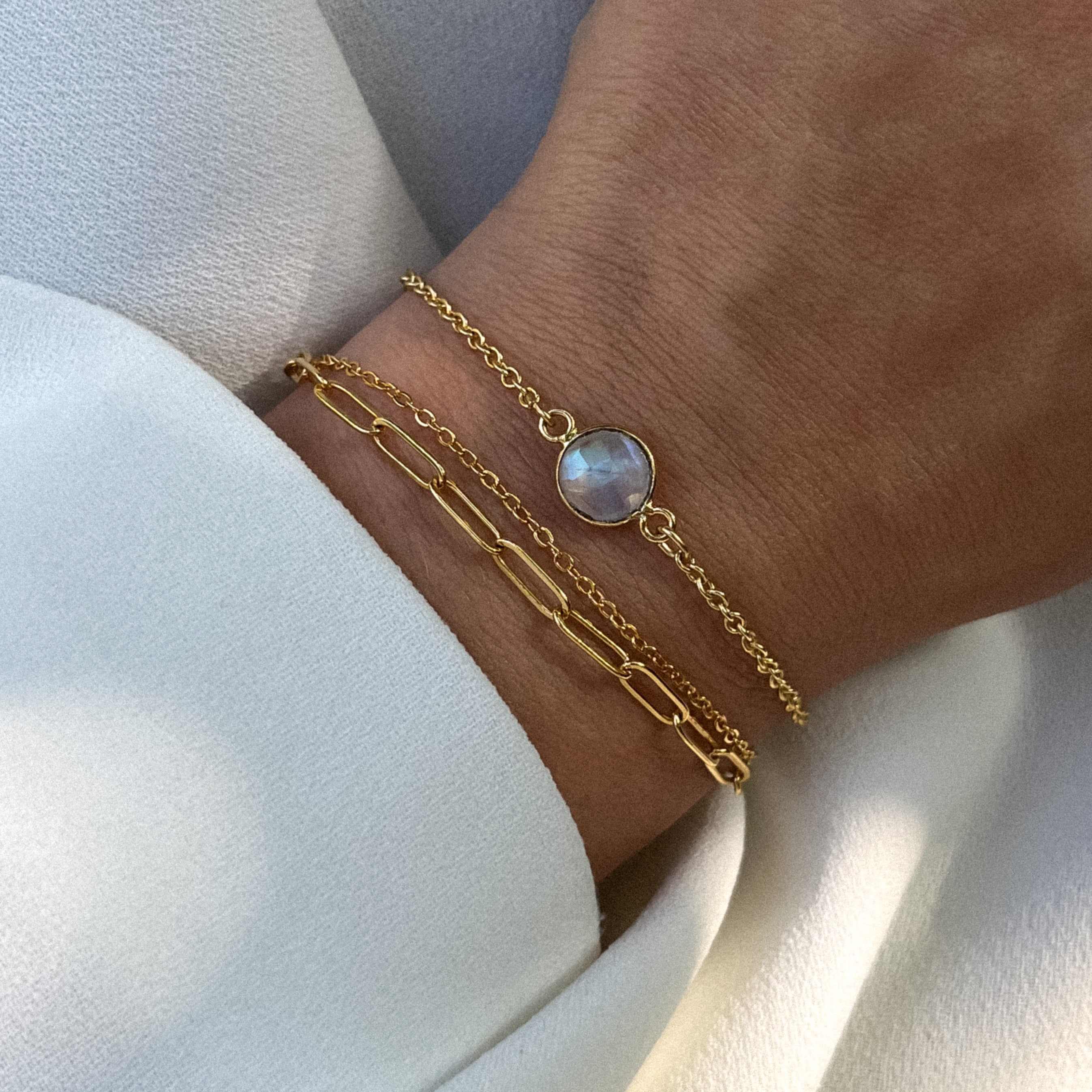 Bracelet labradorite