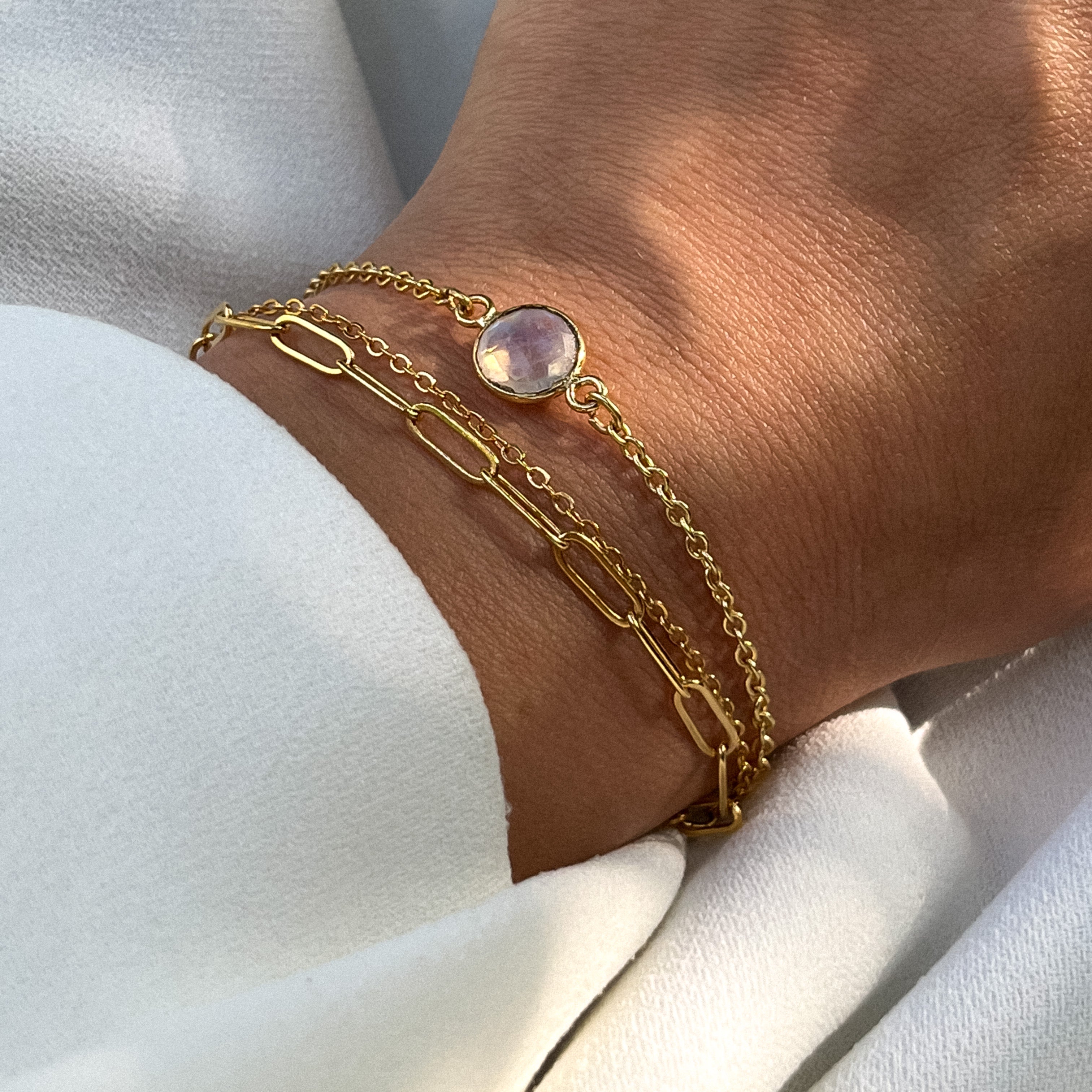 Bracelet labradorite