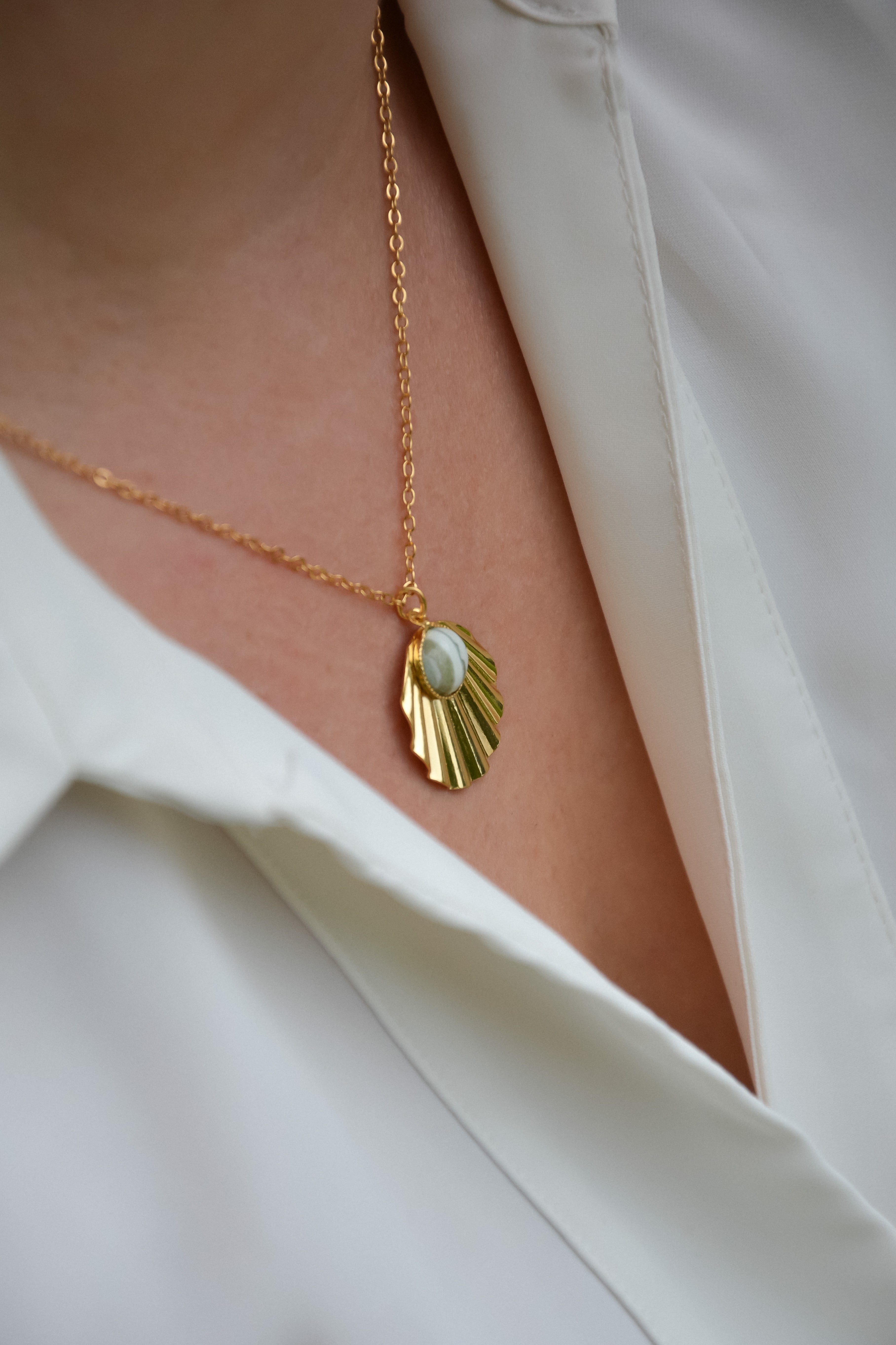 Collier Céleste doré