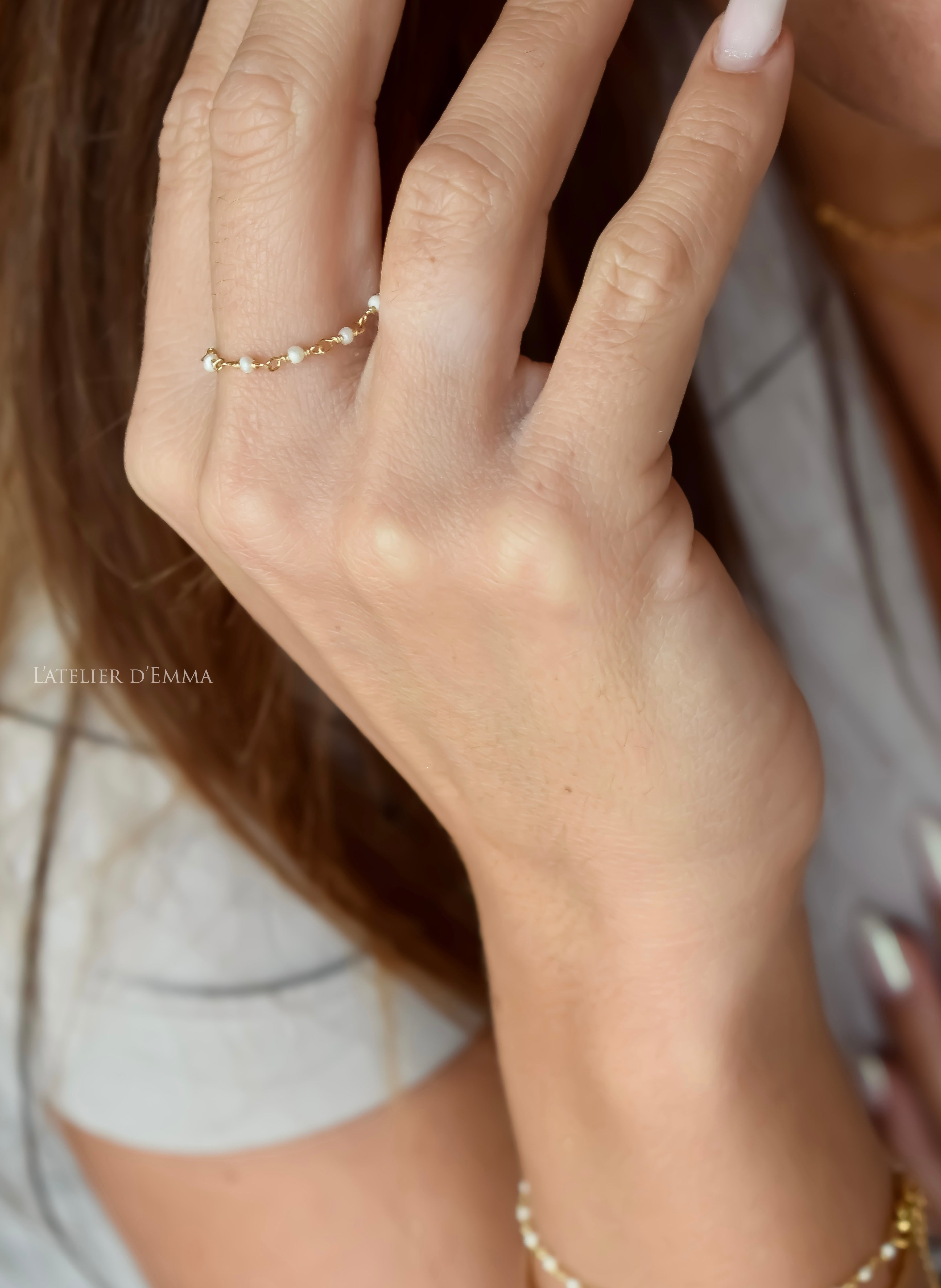 Bague Nacre